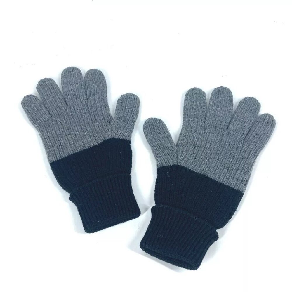 Dior 213MG01AT481 Bicolor CD logo Gloves Accessories gloves wool gray/Black - Picture 13 of 13